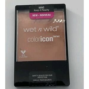 Wet n Wild ColorIcon 505C * KEEP IT PEACHY * Matte Peach Pressed Powder Blush BN